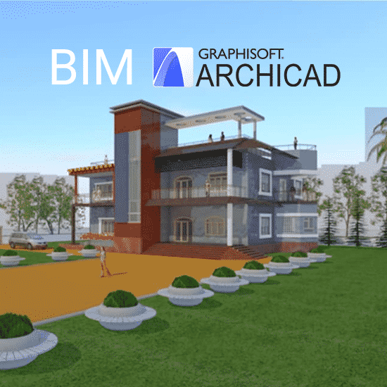 Building Information Modeling (BIM) using ArchiCAD